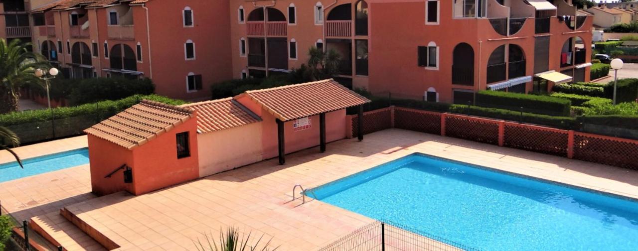 Appartement Charmant A Canet En Roussillon 36 M² Piscine Partagee Екстер'єр фото